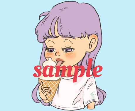 ゆるかわ女の子のスタンプ描きます 可愛いオリジナルのLINEスタンプを作りませんか? イメージ1