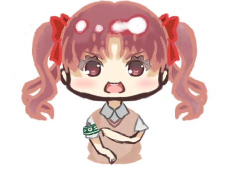 可愛く癒されるようなイラストを描きます イメージ1