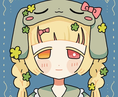 あなただけの可愛いアイコンを描きます シンプルで可愛いけど少し個性的なアイコンを描きます! イメージ1