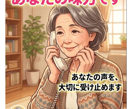 60代の人生経験｜嫁姑・離婚の悩み、本音で聴きます あ〜疲れたの独り言きれいごと抜きの本音トーク大歓迎5分〜OK イメージ1