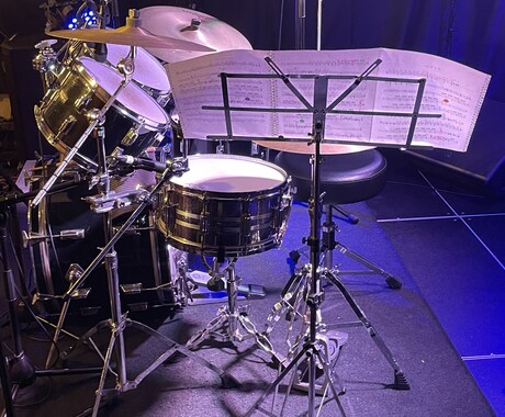 ドラム譜作成します ご希望の難易度へのアレンジ、歌詞やコード書き込みなども可！ イメージ2