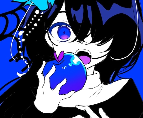 ハッキリ目を引くキャラクターイラスト依頼承ります イメージ1