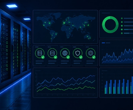 サーバー監視の月次保守・動作確認をします AIと専門家が24時間365日あなたのサーバーを見守ります。 イメージ1
