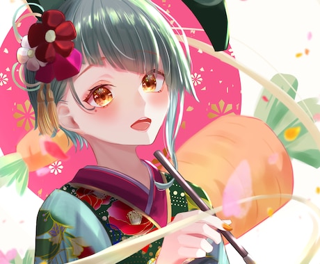 かわいいアイコン/イラスト作成します 目の前にいるような、躍動感のある絵が得意です！ イメージ2