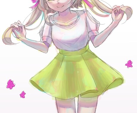オリジナルキャラクターを作成します 少し不思議でかわいいキャラクターを作成します イメージ1