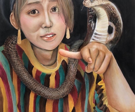 貴方の大切な人や、大切な思い出を油絵にします ウェディングに、遺影として、お見舞い等、大切な人への贈り物に イメージ2