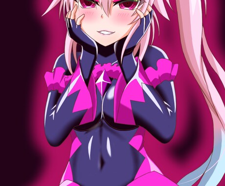 かわいいキャラのイラスト描きます 女性キャラの立ち絵、1枚絵をお描きします イメージ2