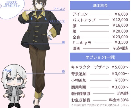 観賞用から商用まで何でもイラストオーダー承ります ⚘SNSアイコンやTRPG、VTuber、MVにも⚘ イメージ2
