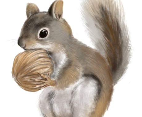 水彩風イラストやマスコット風イラストが描けます あなたの大切な家族や好きな動物をふんわりイラスト化！ イメージ1