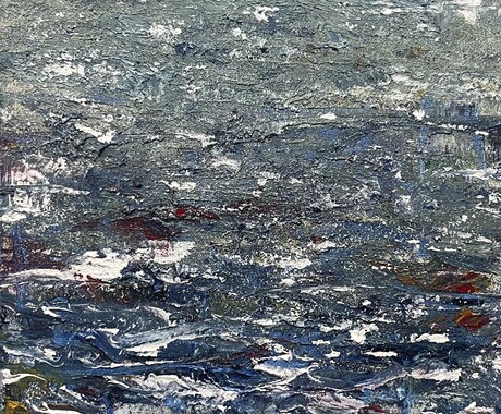 アナログ絵画の制作をします 主に抽象画・半抽象画を描きます。 イメージ2