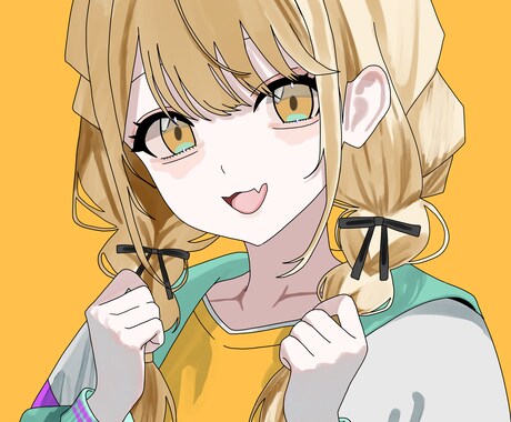 女の子のイラスト描きます 可愛い女の子のイラスト描きます イメージ2