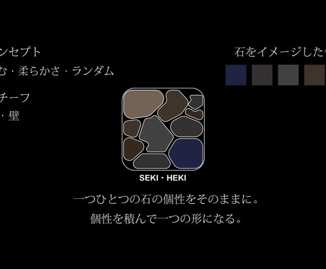 ロゴをデザイン致します 黒背景にあるロゴデザインで独特な世界を。 イメージ2