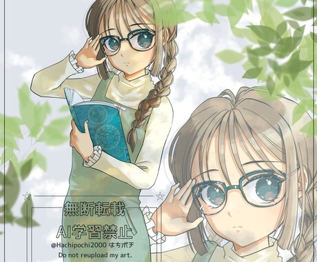 アイコン・サムネイル等イラスト描きます 胸上・腰上のポップなイラスト！商用利用可・簡易背景付き イメージ2