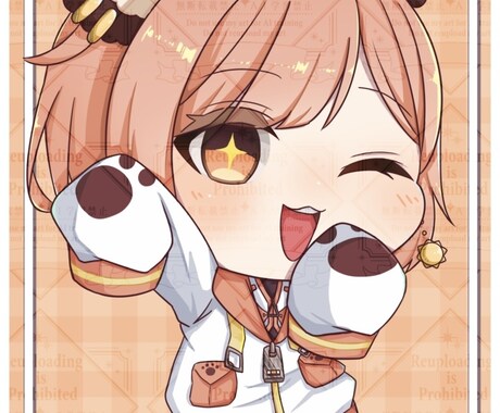 かわいいSDイラスト描きます Vtuber活動、SNS運用等に使える！依頼から最短1日で！ イメージ2