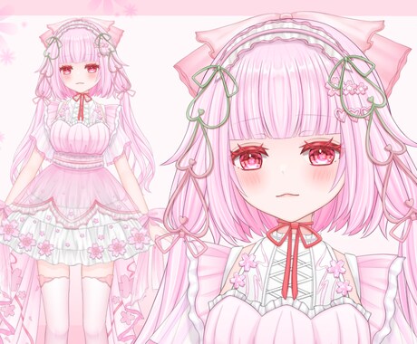 Vtuber用のLive2Dモデル制作いたします キャラデザからモデリングまで、全行程対応いたします✨ イメージ1