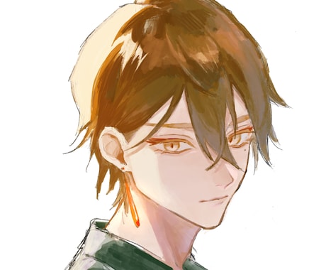 厚塗り風のイラスト作成します イメージ1