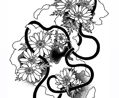 植物、動物イラストご依頼承ります 少し変わった雰囲気のお花や野草、動物等のイラスト イメージ2