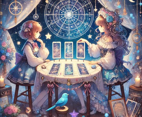 お相手の気持ち、占星術とタロットで詳しく紐解きます 二つの観点からみたオリジナルの鑑定結果を導いていきます イメージ1