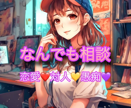 なんでも相談聞きます 女子大学生とお話ししませんか！？ イメージ1