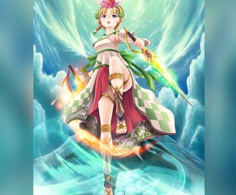 ご要望に沿ったソシャゲ用のイラスト描き上げます ソーシャルゲームキャラクターの性格や特徴を徹底リサーチ・作画 イメージ1