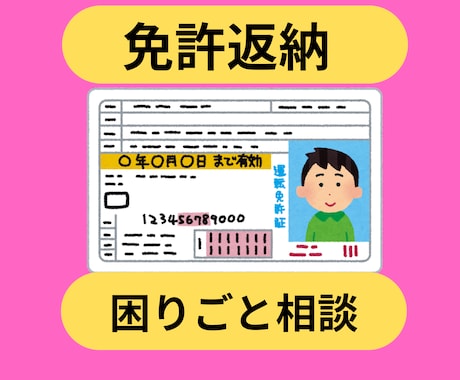 身近な人に運転免許を返納してもらう話し方を教えます 社会福祉士が返納に成功した経験を元に丁寧にお伝えします イメージ1