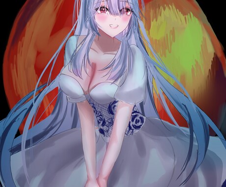 女性VTuber必見！おはVで目を引きます いろんなドキドキする女の子を描かせていただきます イメージ2