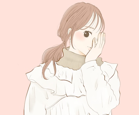ふんわり柔らかいアイコンイラスト描きます イメージ1