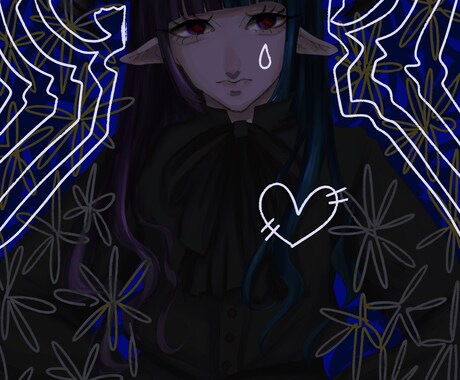 あなたの頭の中のキャラクターを描きます あなたの創造キャラ増やしてみませんか？ イメージ1