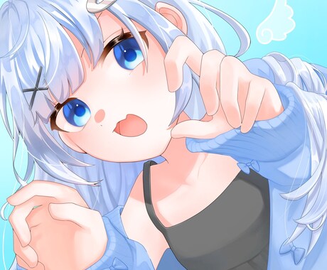 アイコンや1枚絵、魅力的な絵をお届けします SNSアイコン、ミニキャラなどあなただけの理想を制作します！ イメージ1