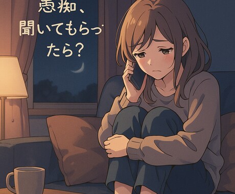 気を遣わず話せる場所あります 誰にも言えない話、ここで聞きます イメージ2