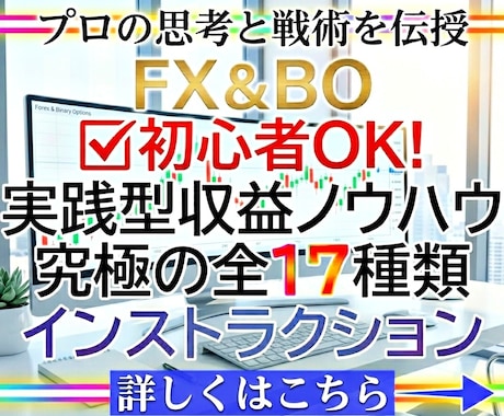 FX＆バイナリー★勝つためのノウハウを伝授します イメージ1
