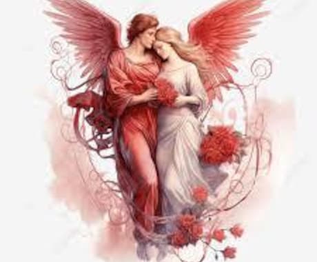 恋愛成就❤️愛の天使が引き寄せのお手伝いします <悪用厳禁>愛の秘技…天使の加護で恋愛力UP↑魅力UP↑ イメージ1