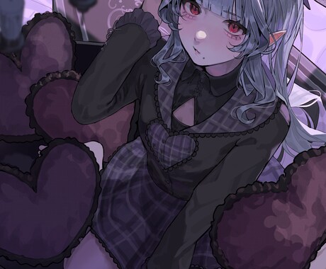 立体感、空気感のあるイラスト作成いたします アイコン、サムネイル、立ち絵、1枚絵など イメージ2