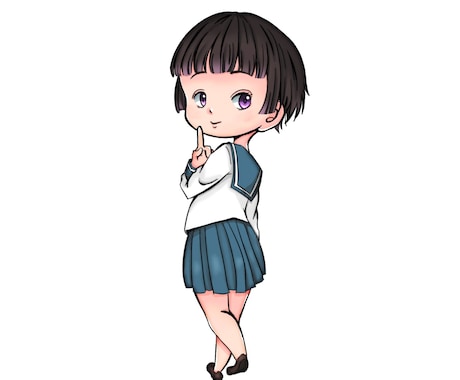 かわいい！デフォルメキャラ描きます シンプルでムニムニしたかわいいキャラを描きます！ イメージ2
