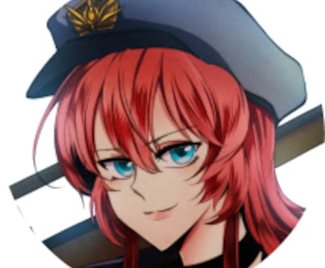 顔アイコン描きます キャラクターの顔アイコン描きます イメージ1
