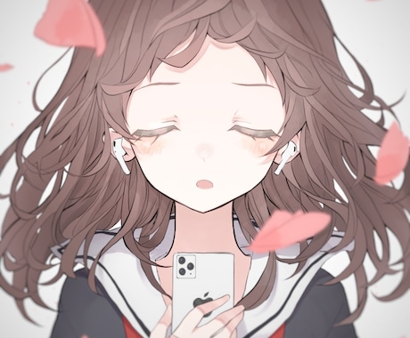 SNS用アイコン、ヘッダーお描きします 普通等身～ミニキャラOKあなただけのオリジナルをお届けします イメージ1