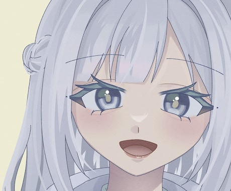 SNS、配信活動などのアイコンイラスト制作します 自由に使えるアイコンイラストが欲しい方 イメージ2