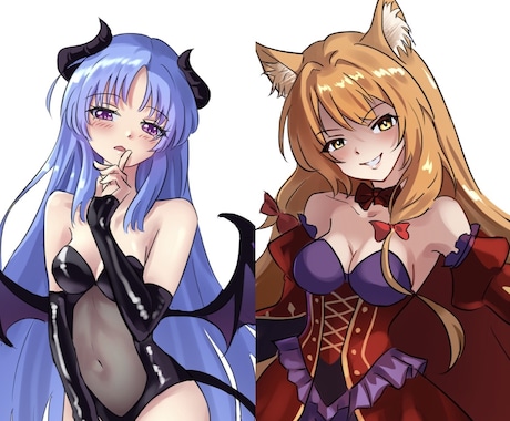 TRPG・ゲーム用の立ち絵を描きます イメージ1