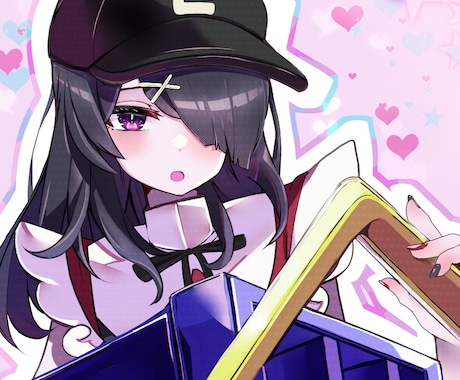 可愛いSNSアイコン描きます 「最短即日！あなたの”好き”を丁寧に形にします」 イメージ2