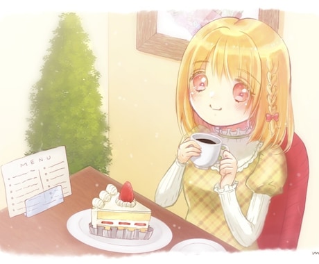 やさしいタッチのSNS・ブログ用イラスト制作します 優しい、寄り添えるタッチのイラストを描きます イメージ1