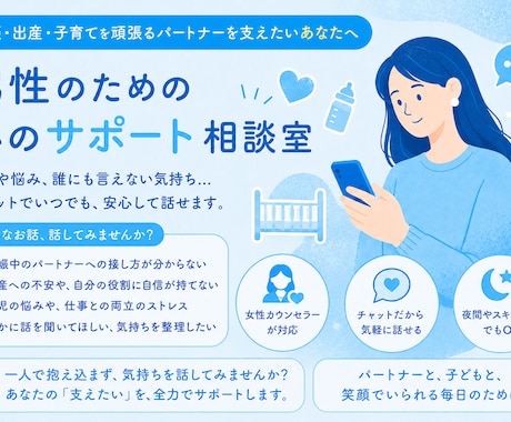 子育てと夫婦の悩み。プロのカウンセラーが聞きます 男だからと抱え込まないで。仕事も育児も限界なパパの休憩所★ イメージ1