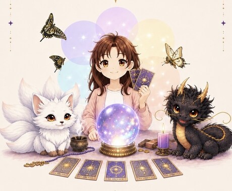 話すことで心が軽くなる電話占いします オラクルカードと直感で、あなたの心に寄り添います。 イメージ1
