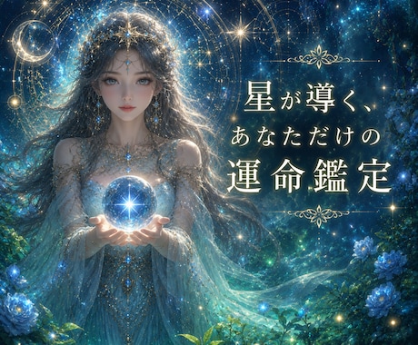 宿曜占星術×四柱推命で本音を丁寧に鑑定します 〜星が導く、あなただけの運命鑑定〜星が示す答えをあなたへ イメージ1