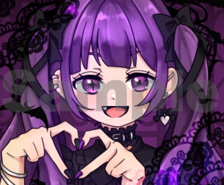 SNS用アイコン描きます 可愛いからかっこいいまで色んなジャンルのアイコン描きます イメージ1