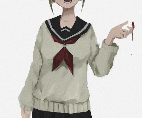 キャラクターのイラスト描きます 修正回数無制限で人物、キャラクターのイラストを描きます。 イメージ1