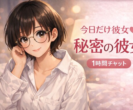 今日だけ秘密の彼女になります 今日もおつかれさま♡ちょっと寂しくなったら、一緒にいよ？ イメージ1