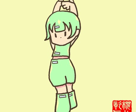 超シンプルなゆるいイラスト描きます 動物・食べ物・人物、SNSアイコン・商用利用 イメージ2