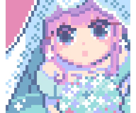 SNSなどのアイコン制作致します うちのこ(ペットやOC)のドット絵アイコンお作りします！ イメージ2