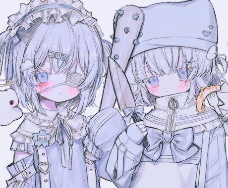 可愛い女の子描きます MV、グッズ、活動用にどうぞ！ イメージ1