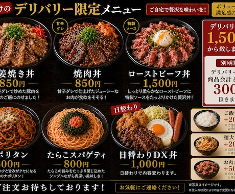 飲食店経営者が利益重視の新メニュー10品企画します イメージ1